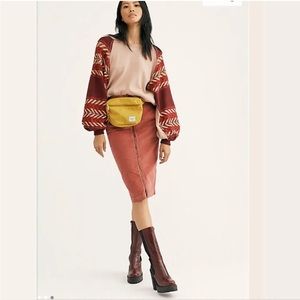 Free People We The Free Rainbow Dreams Pullover Knit Top